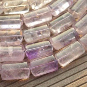 Natural Amethyst (Brazil) faceted Nibblet (rectangle tube) beads (ETB00068) | Natural genuine beads Gemstone beads for beading and jewelry making.  #jewelry #beads #beadedjewelry #diyjewelry #jewelrymaking #beadstore #beading #affiliate #ad