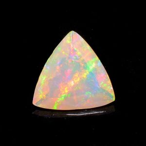 Shop Opal Beads! 5mm Ethiopian Opal, Faceted Opal, Trillion Cut Stone, Faceted Opal For Jewelry, Fire Opal, Ethiopian Welo Opal Pointed Flat Back – O/324 | Natural genuine beads Opal beads for beading and jewelry making.  #jewelry #beads #beadedjewelry #diyjewelry #jewelrymaking #beadstore #beading #affiliate #ad
