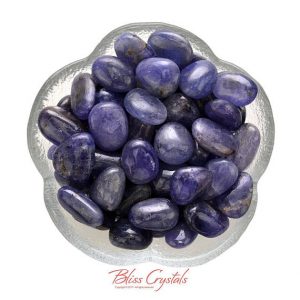 Shop Tumbled Tanzanite Crystals & Pocket Stones! 1 Small TANZANITE Tumbled Stone Genuine Tanzanite Healing Crystal and Stone Semi Precious Stone for Jewelry Crafting  #TT01 | Natural genuine stones & crystals in various shapes & sizes. Buy raw cut, tumbled, or polished gemstones for making jewelry or crystal healing energy vibration raising reiki stones. #crystals #gemstones #crystalhealing #crystalsandgemstones #energyhealing #affiliate #ad