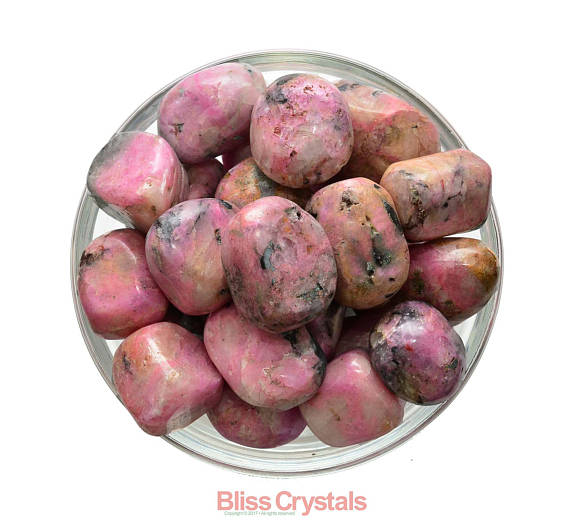 1 Cobaltian Calcite Tumbled Stone Grade Aa Aka Cobalto Cobalt Erythrite Pink Crystal Love Forgiveness Healing Crystal And Stone #cb02