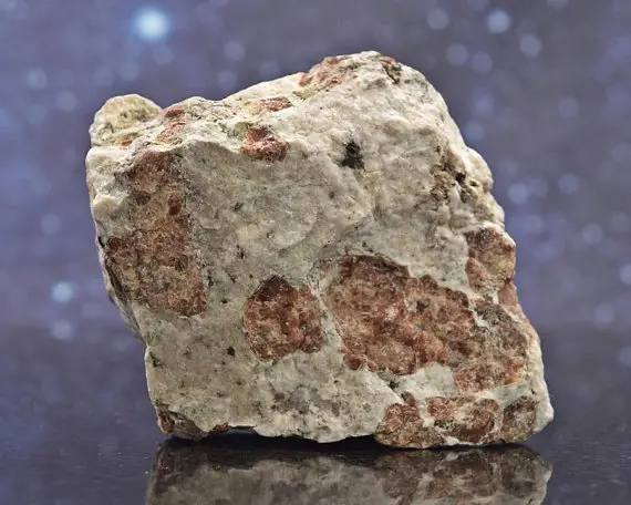 Raw Spessartine Garnets In Matrix From Namibia | Spessartite | Unusual And Rare | 3.09" | 162.7 Grams