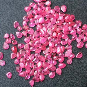 Shop Ruby Faceted Beads! 2x3mm-3x4mm Ruby Pear Cut Stones, Natural Loose Ruby Cut Stone Gems, Faceted Ruby Pear, Ruby For Jewelry (1CTW To 5CTW Options) – PGPA203 | Natural genuine faceted Ruby beads for beading and jewelry making.  #jewelry #beads #beadedjewelry #diyjewelry #jewelrymaking #beadstore #beading #affiliate #ad