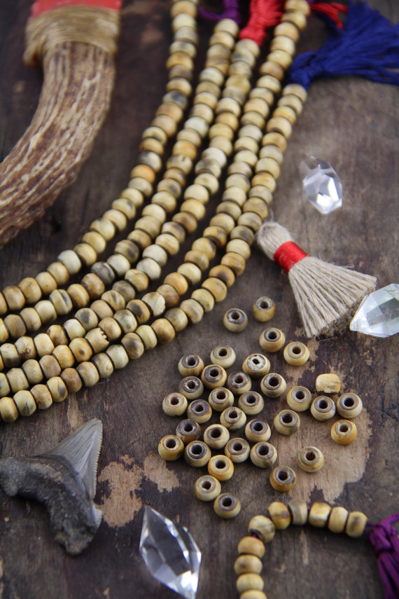 Drift: 7x5mm, Balsa Wood, Contoured Rondelle Beads, Handmade Neutral Spacers, Brown & Tan Wood, Diy Craft, Macrame, Beaded Jewelry Making