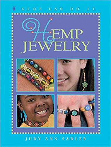Shop Books About Hemp Jewelry Making! Hemp Jewelry (Kids Can Do It) | Shop jewelry making and beading supplies, tools & findings for DIY jewelry making and crafts. #jewelrymaking #diyjewelry #jewelrycrafts #jewelrysupplies #beading #affiliate #ad
