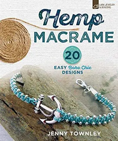 Shop Books About Hemp Jewelry Making! Hemp Macramé: 20 Easy Boho Chic Designs | Shop jewelry making and beading supplies, tools & findings for DIY jewelry making and crafts. #jewelrymaking #diyjewelry #jewelrycrafts #jewelrysupplies #beading #affiliate #ad
