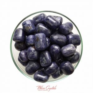 Shop Tumbled Iolite Crystals & Pocket Stones! 1 Gem Large IOLITE Tumbled Stone aka "Water Sapphire" Mineral Crystal Healing Relationships, Self Confidence Addiction #LT01 | Natural genuine stones & crystals in various shapes & sizes. Buy raw cut, tumbled, or polished gemstones for making jewelry or crystal healing energy vibration raising reiki stones. #crystals #gemstones #crystalhealing #crystalsandgemstones #energyhealing #affiliate #ad