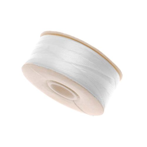 Nymo 64-yard Nylon Beading Thread Size D For Delica Beads, White
