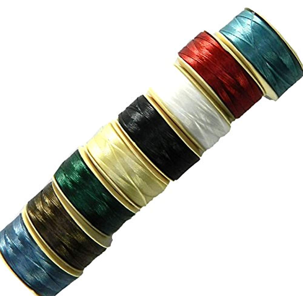 Nymo? Nylon Seed Bead Thread Size B (8 Bobins 144 Yards Each) 0.008 Inch 0.203mm Mixed Colors