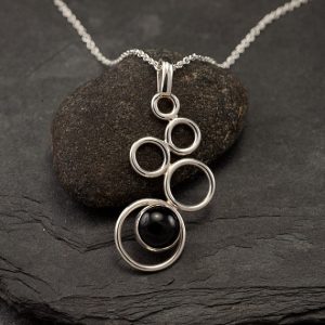 Black Onyx Necklace, Sterling Silver Necklace with Black Onyx, Silver Necklace with Black Stone,  Black Onyx Pendant | Natural genuine Onyx necklaces. Buy crystal jewelry, handmade handcrafted artisan jewelry for women.  Unique handmade gift ideas. #jewelry #beadednecklaces #beadedjewelry #gift #shopping #handmadejewelry #fashion #style #product #necklaces #affiliate #ad