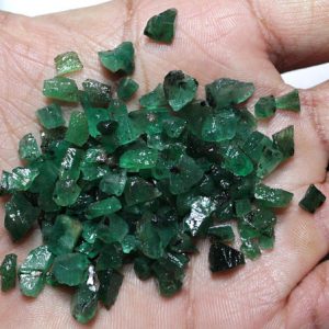 Shop Raw & Rough Emerald Stones! Wholesale Price Natural Zambia Emerald Rough Size 3x4mm_6x8mm, Raw Emerald Crystal, Untreated crystal emerald, Specimen Emerald Raw Gemstone | Natural genuine stones & crystals in various shapes & sizes. Buy raw cut, tumbled, or polished gemstones for making jewelry or crystal healing energy vibration raising reiki stones. #crystals #gemstones #crystalhealing #crystalsandgemstones #energyhealing #affiliate #ad