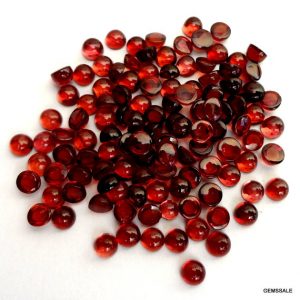 Shop Garnet Cabochons! 10 pieces 2mm Red Garnet Cabochon Round Loose Gemstone 100% natural red garnet round cabs gemstone red garnet cabochon round gemstone | Natural genuine stones & crystals in various shapes & sizes. Buy raw cut, tumbled, or polished gemstones for making jewelry or crystal healing energy vibration raising reiki stones. #crystals #gemstones #crystalhealing #crystalsandgemstones #energyhealing #affiliate #ad