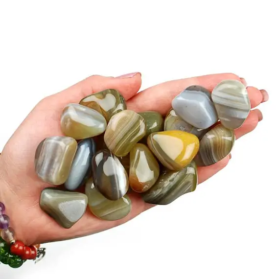 Agate Tumbled Stone, Agate, Tumbled Stones, Stones, Crystals, Rocks, Gifts, Wedding Favors, Gemstones, Gems, Zodiac Crystals, Healing Stones
