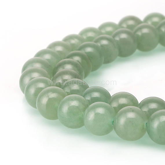 U Pick 1 Strand/15" Top Quality Natural Green Aventurine Healing Gemstone 4mm 6mm 8mm 10mm Round Stone Beads For Jewelry Craft Making Gy5