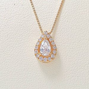 Shop Diamond Pendants! Pear diamond necklace in 14k yellow gold | Pear shaped diamond necklace | halo diamond necklace | | Natural genuine Diamond pendants. Buy crystal jewelry, handmade handcrafted artisan jewelry for women.  Unique handmade gift ideas. #jewelry #beadedpendants #beadedjewelry #gift #shopping #handmadejewelry #fashion #style #product #pendants #affiliate #ad