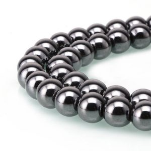 Shop Hematite Round Beads! U Pick 1 Strand/15" Healing Hematite Gemstone 4mm 6mm 8mm 10mm Round Spacer Beads for Bracelet Earrings Necklace Charm Jewelry Making | Natural genuine round Hematite beads for beading and jewelry making.  #jewelry #beads #beadedjewelry #diyjewelry #jewelrymaking #beadstore #beading #affiliate #ad
