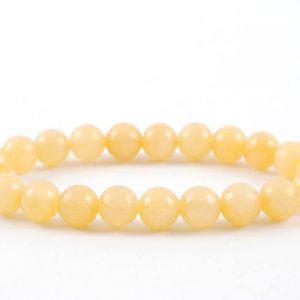Shop Jade Bracelets! Yellow Jade Bracelet, Yellow Jade Bracelet 8 mm Beads, Yellow Jade, Bracelets, Metaphysical Crystals, Gifts, Crystals, Gemstones, Gems | Natural genuine Jade bracelets. Buy crystal jewelry, handmade handcrafted artisan jewelry for women.  Unique handmade gift ideas. #jewelry #beadedbracelets #beadedjewelry #gift #shopping #handmadejewelry #fashion #style #product #bracelets #affiliate #ad