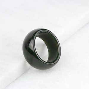 Shop Jade Rings! Mens Jade Ring, Mens Green Ring, Unique Mens Band, Green Jade Band Ring, Green Ring for Men, Wide Stone Ring | Natural genuine Jade mens fashion rings, simple unique handcrafted gemstone men's rings, gifts for men. Anillos hombre. #rings #jewelry #crystaljewelry #gemstonejewelry #handmadejewelry #affiliate #ad