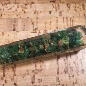 ORGONE JADE Faceted Gemstone Massage Wand Stone Crystal Wand | Natural genuine stones & crystals in various shapes & sizes. Buy raw cut, tumbled, or polished gemstones for making jewelry or crystal healing energy vibration raising reiki stones. #crystals #gemstones #crystalhealing #crystalsandgemstones #energyhealing #affiliate #ad