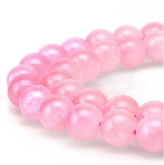 U Pick 1 Strand/15" Natural Pink Rose Quartz Healing Gemstone 4mm 6mm 8mm 10mm Round Stone Beads For Bracelet Necklace Charm Jewelry Making