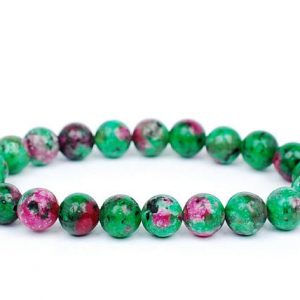 Shop Ruby Zoisite Jewelry! Ruby Zoisite Bracelet, Ruby Zoisite Bracelet 8 mm Beads, Stones, Crystals, Rocks, Gifts, Gemstones, Gems, Zodiac Crystals, Healing Crystals | Natural genuine Ruby Zoisite jewelry. Buy crystal jewelry, handmade handcrafted artisan jewelry for women.  Unique handmade gift ideas. #jewelry #beadedjewelry #beadedjewelry #gift #shopping #handmadejewelry #fashion #style #product #jewelry #affiliate #ad