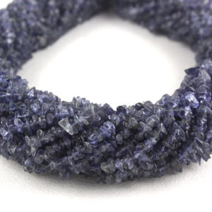Shop Iolite Chip & Nugget Beads! 16" Long Natural Iolite Chips Beads,Uncut Beads,Iolite Beads,4-5 MM,Jewelry Making,Polished Smooth Beads,Gemstone ,Wholesale Price | Natural genuine chip Iolite beads for beading and jewelry making.  #jewelry #beads #beadedjewelry #diyjewelry #jewelrymaking #beadstore #beading #affiliate #ad