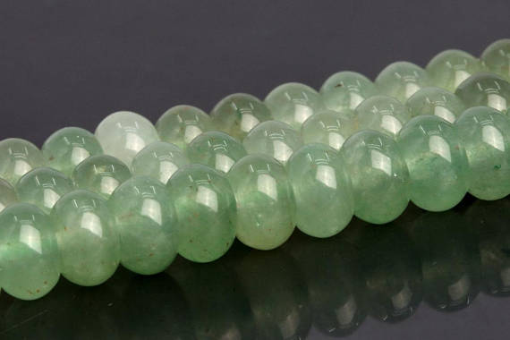 Parsley Bunch Aventurine Beads Grade Aaa Genuine Natural Gemstone Rondelle Loose Beads 6mm 8mm Bulk Lot Options