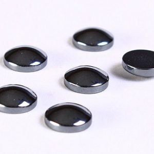8mm Hematite cabochon – 8mm round cabochons – Non-Magnetic Synthetic Hematite – grey cabochons – gemstone cabochons (534) | Natural genuine stones & crystals in various shapes & sizes. Buy raw cut, tumbled, or polished gemstones for making jewelry or crystal healing energy vibration raising reiki stones. #crystals #gemstones #crystalhealing #crystalsandgemstones #energyhealing #affiliate #ad
