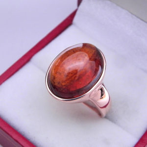 Shop Tourmaline Rings! AAAA Stunning Bronze Tourmaline Cabochon 12.76 carats  16x12mm in 14K Rose gold ring, also available in Yellow or White gold 1811 | Natural genuine Tourmaline rings, simple unique handcrafted gemstone rings. #rings #jewelry #shopping #gift #handmade #fashion #style #affiliate #ad