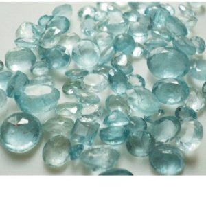 10x12mm To 2x4mm Each Aquamarine Mix Shaped Cut Stone, Wholesale Aquamarine, Blue Aqua Faceted Cut Stones (5Cts To 10Cts Options) | Natural genuine stones & crystals in various shapes & sizes. Buy raw cut, tumbled, or polished gemstones for making jewelry or crystal healing energy vibration raising reiki stones. #crystals #gemstones #crystalhealing #crystalsandgemstones #energyhealing #affiliate #ad