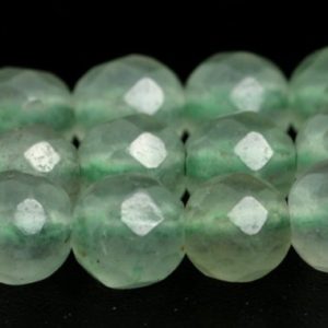 4MM Green Aventurine Beads Grade AAA Genuine Natural Gemstone Faceted Round Loose Beads 15" / 7.5" Bulk Lot Options (100634) | Natural genuine faceted Aventurine beads for beading and jewelry making.  #jewelry #beads #beadedjewelry #diyjewelry #jewelrymaking #beadstore #beading #affiliate #ad