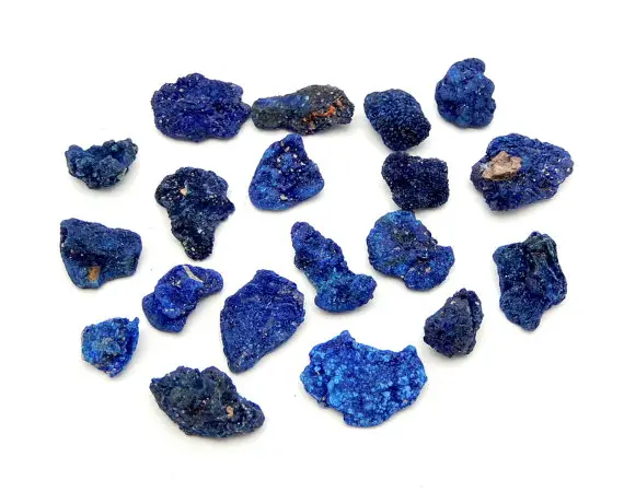 Azurite Stone - Raw Beautiful Blues - Spiritual - Chakra Stones - You Choose Size And Quantity (rk24)