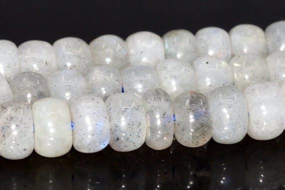 5x3mm Gray Labradorite Beads Grade Aa Genuine Natural Gemstone Full Strand Rondelle Loose Beads 15" Bulk Lot 1,3,5,10 And 50 (105023-1394)