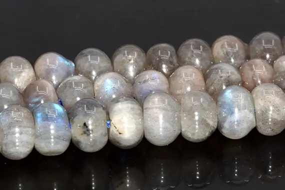 6x3mm Gray Labradorite Beads Grade Aa Genuine Natural Gemstone Full Strand Rondelle Loose Beads 15.5" Bulk Lot 1,3,5,10 And 50 (105031-1395)