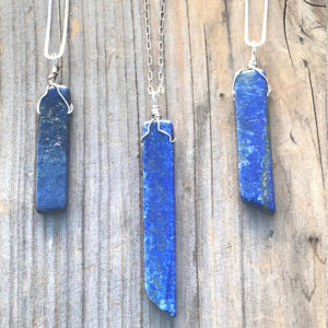Lapis; Lapis Lazuli; Lapis Lazuli Pendant; Lapis Lazuli Necklace; Sterling Silver | Natural genuine Lapis Lazuli pendants. Buy crystal jewelry, handmade handcrafted artisan jewelry for women.  Unique handmade gift ideas. #jewelry #beadedpendants #beadedjewelry #gift #shopping #handmadejewelry #fashion #style #product #pendants #affiliate #ad