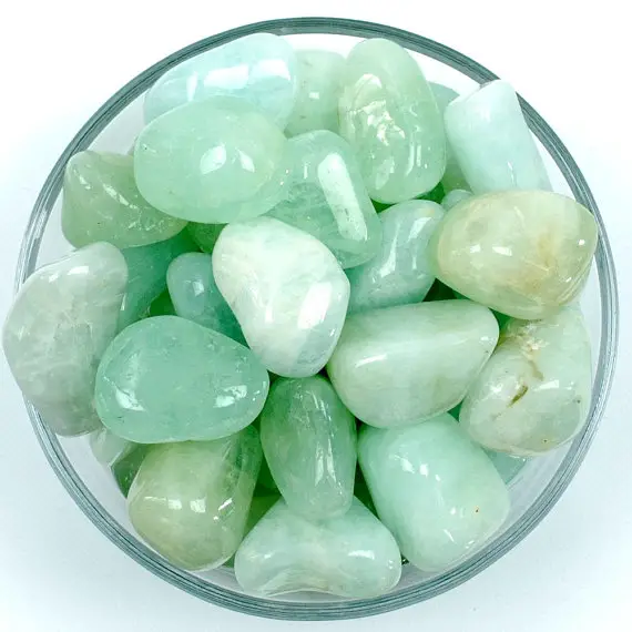 Aquamarine Tumbled Stone, Aquamarine, Tumbled Stones, Stones, Crystals, Rocks, Gifts, Gemstones, Gems, Zodiac Crystals, Healing Crystals