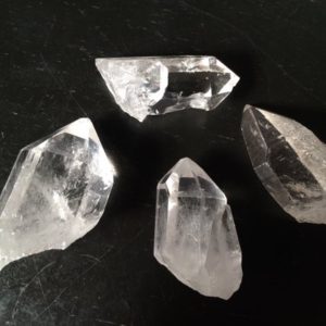 Clear Quartz Crystal – Raw Quartz Point Crystal (1" – 5") – Grade A Genuine Brazilian Clear Quartz- Healing Crystal Quartz – Clear Quartz | Natural genuine stones & crystals in various shapes & sizes. Buy raw cut, tumbled, or polished gemstones for making jewelry or crystal healing energy vibration raising reiki stones. #crystals #gemstones #crystalhealing #crystalsandgemstones #energyhealing #affiliate #ad