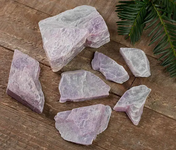 Raw Lepidolite Crystal -  Metaphysical Home Decor, Raw Rocks And Minerals, E0004