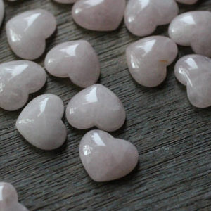 Shop Stone Spheres, Hearts & Other Shapes! Rose Quartz Small Stone 17 mm Heart with Flat Back K255 | Natural genuine stones & crystals in various shapes & sizes. Buy raw cut, tumbled, or polished gemstones for making jewelry or crystal healing energy vibration raising reiki stones. #crystals #gemstones #crystalhealing #crystalsandgemstones #energyhealing #affiliate #ad