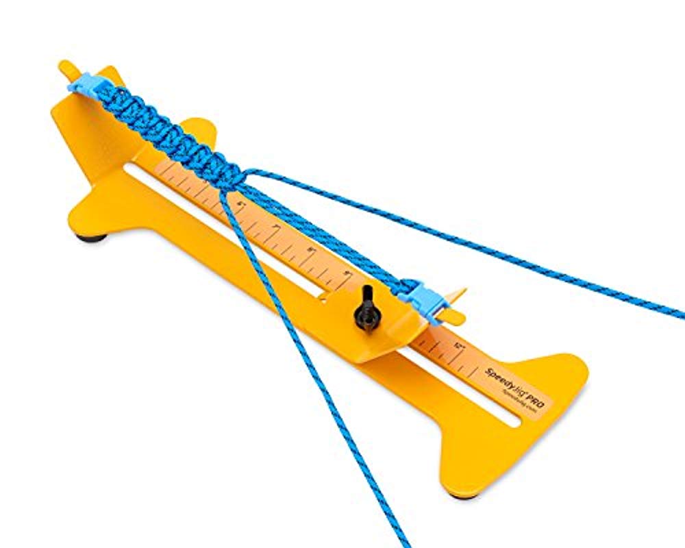 Speedyjig Pro - Bracelet Kit And Jig To Easily Make Macrame Bracelets. Adjustable Steel Frame Made In The Usa