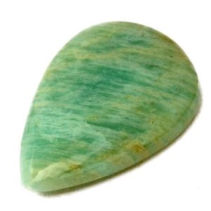 Shop Amazonite Cabochons! Amazonite Cabochon Stone (34mm x 22mm x 6mm) – Drop Cabochon | Natural genuine stones & crystals in various shapes & sizes. Buy raw cut, tumbled, or polished gemstones for making jewelry or crystal healing energy vibration raising reiki stones. #crystals #gemstones #crystalhealing #crystalsandgemstones #energyhealing #affiliate #ad