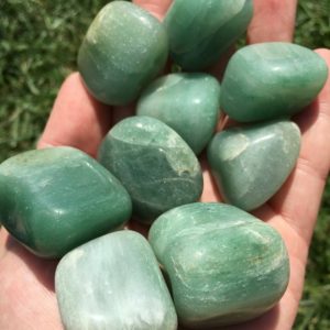 Green Aventurine XL Tumbled Stone – Tumbled Green Aventurine Crystal – Multiple Sizes Available – Heart Chakra Crystal – Green Gemstone | Natural genuine stones & crystals in various shapes & sizes. Buy raw cut, tumbled, or polished gemstones for making jewelry or crystal healing energy vibration raising reiki stones. #crystals #gemstones #crystalhealing #crystalsandgemstones #energyhealing #affiliate #ad