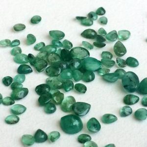 Shop Emerald Stones & Crystals! 2x3mm – 4x6mm Emerald Plain Cabochons, Oval & Pear Shape Natural Emerald Flat Back Cabochons, Emerald For Jewelry (1Ct To 10Ct Options) | Natural genuine stones & crystals in various shapes & sizes. Buy raw cut, tumbled, or polished gemstones for making jewelry or crystal healing energy vibration raising reiki stones. #crystals #gemstones #crystalhealing #crystalsandgemstones #energyhealing #affiliate #ad