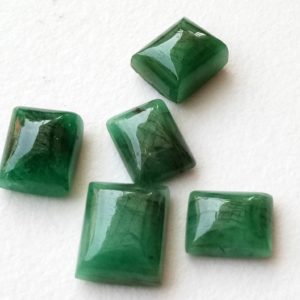 Shop Emerald Cabochons! 6x8mm Approx Emerald Plain Rectangle Cabochon, Natural Loose Emerald Rectangle Flat Back Stone, Emerald For Ring – AUSPH82 | Natural genuine stones & crystals in various shapes & sizes. Buy raw cut, tumbled, or polished gemstones for making jewelry or crystal healing energy vibration raising reiki stones. #crystals #gemstones #crystalhealing #crystalsandgemstones #energyhealing #affiliate #ad