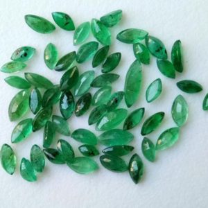 Shop Emerald Cabochons! 2.5x5mm – 3x6mm Emerald Marquise Cut Stones, Natural Faceted Marquise Shaped Original Emerald Cut Stones (1Ct To 5Ct Options) – AUSPH44 | Natural genuine stones & crystals in various shapes & sizes. Buy raw cut, tumbled, or polished gemstones for making jewelry or crystal healing energy vibration raising reiki stones. #crystals #gemstones #crystalhealing #crystalsandgemstones #energyhealing #affiliate #ad
