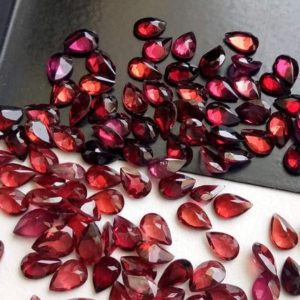 Shop Garnet Shapes! 5x7mm – 5x8mm Approx. Garnet Pear Cut Stone, Natural Faceted Garnet Stones, Loose Garnet For Jewelry (10Cts To 20Cts Options)- ADG145 | Natural genuine stones & crystals in various shapes & sizes. Buy raw cut, tumbled, or polished gemstones for making jewelry or crystal healing energy vibration raising reiki stones. #crystals #gemstones #crystalhealing #crystalsandgemstones #energyhealing #affiliate #ad
