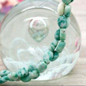 Shop Jade Bead Shapes! Mountain Jade, Natural Matte New Mountain Jade Green Flat Oval Loose Gemstone Beads – PG112 | Natural genuine other-shape Jade beads for beading and jewelry making.  #jewelry #beads #beadedjewelry #diyjewelry #jewelrymaking #beadstore #beading #affiliate #ad