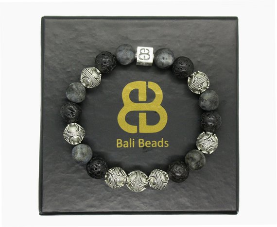 Men's Bracelet, Lava Stone, Onyx, And Red Tiger's Eye Bracelet, Mixed Stonebracelet, Bead Bracelet Men, Bracelet Men, Men's Beaded Bracelet
