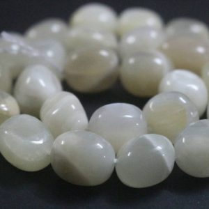Natural White Moonstone Nugget Beads,15 inches one starand | Natural genuine chip Moonstone beads for beading and jewelry making.  #jewelry #beads #beadedjewelry #diyjewelry #jewelrymaking #beadstore #beading #affiliate #ad