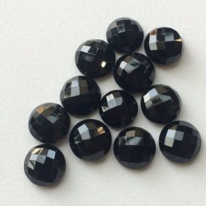 Shop Onyx Cabochons! 11mm Black Onyx Round Cabochon, Black Onyx Gems, Onyx RoseCut Gemstones, Onyx Flat Cabochons, Black Onyx For Jewelry (5pcs To 20Pcs Options) | Natural genuine stones & crystals in various shapes & sizes. Buy raw cut, tumbled, or polished gemstones for making jewelry or crystal healing energy vibration raising reiki stones. #crystals #gemstones #crystalhealing #crystalsandgemstones #energyhealing #affiliate #ad