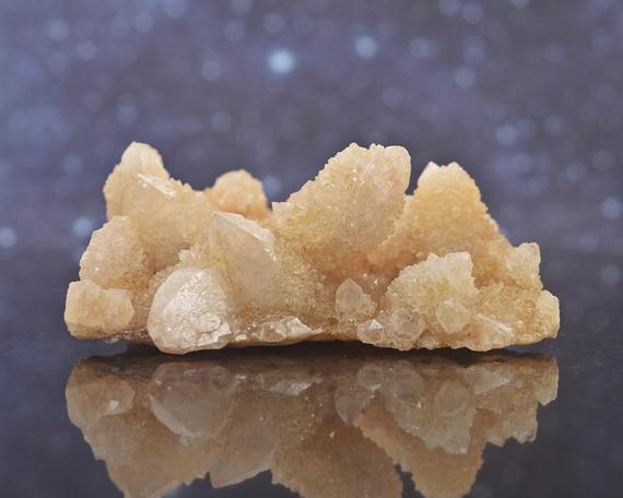 Spirit Quartz Cluster With Limonite Coating And Inclusion From South Africa | 2.67" | 127.44 Grams